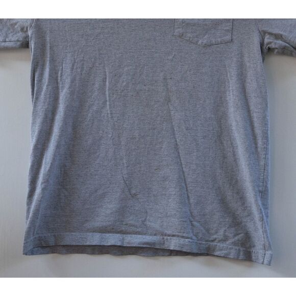 Carhartt T-Shirt Men's Gray Pocket Crew Short Sleeves Original Fit Size M - Picture 4 of 9